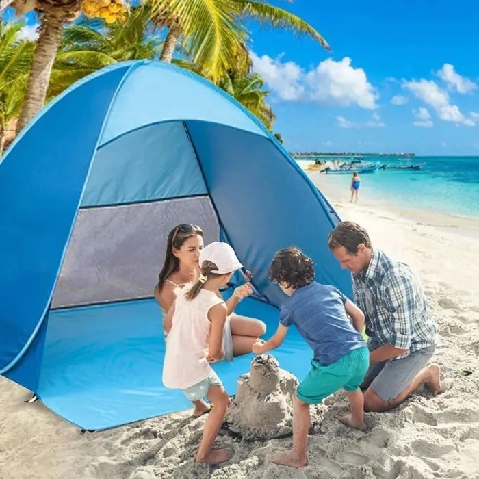 Offre spéciale tente de plage automatique rapide ombre