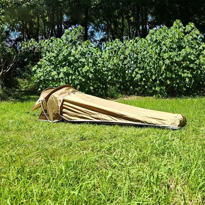 Tente de Bivouac Ultralégère et Imperméable pour 1 Homme