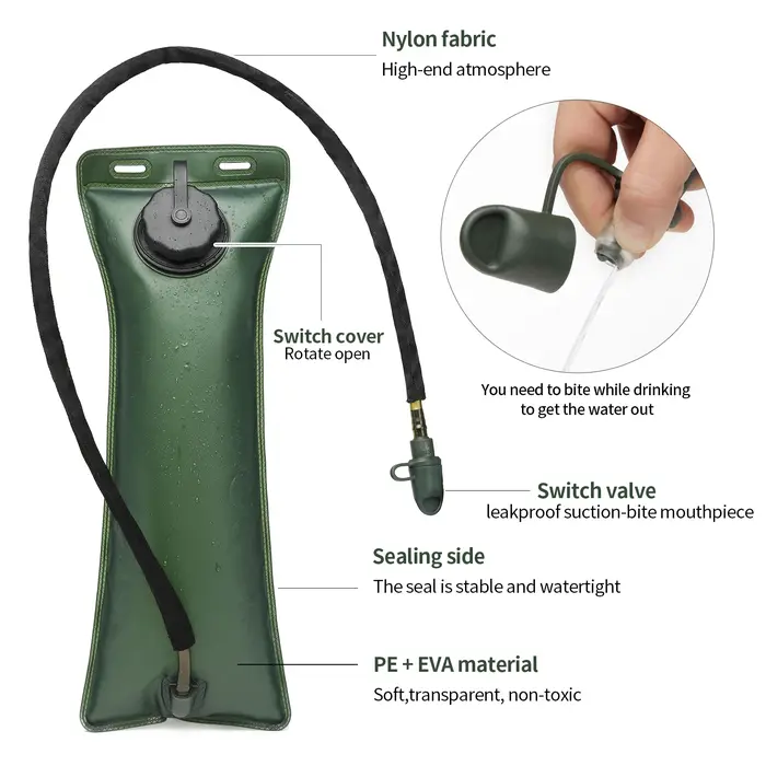 DulHydratation-Sac à dos chameau de classe militaire
