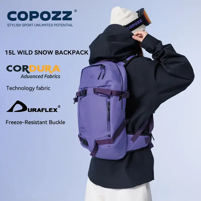 COPOZZ nouveau sac à dos de Ski multifonctionnel grande capacité sac de planche de sport séparation sèche et humide snowboard Camping randonnée sac de neige