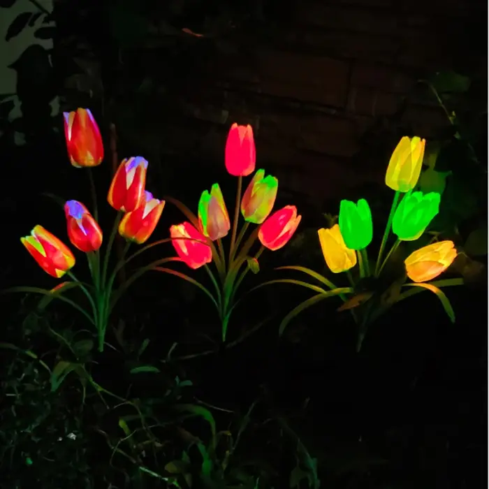 Lampe solaire à LED pour l'extérieur