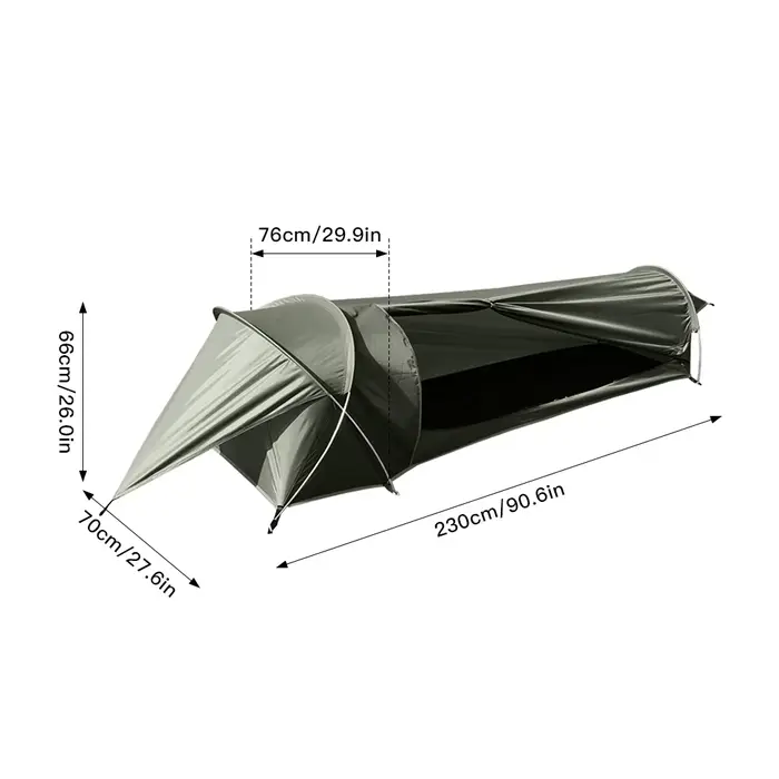 Tente Tunnel de Camping Ultralégère Oxford 210D