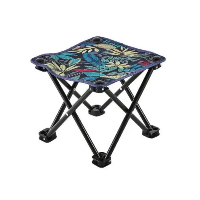 Tabouret pliant, Mini chaise de Camping, chaise de plage avec sac de rangement de transport pratique