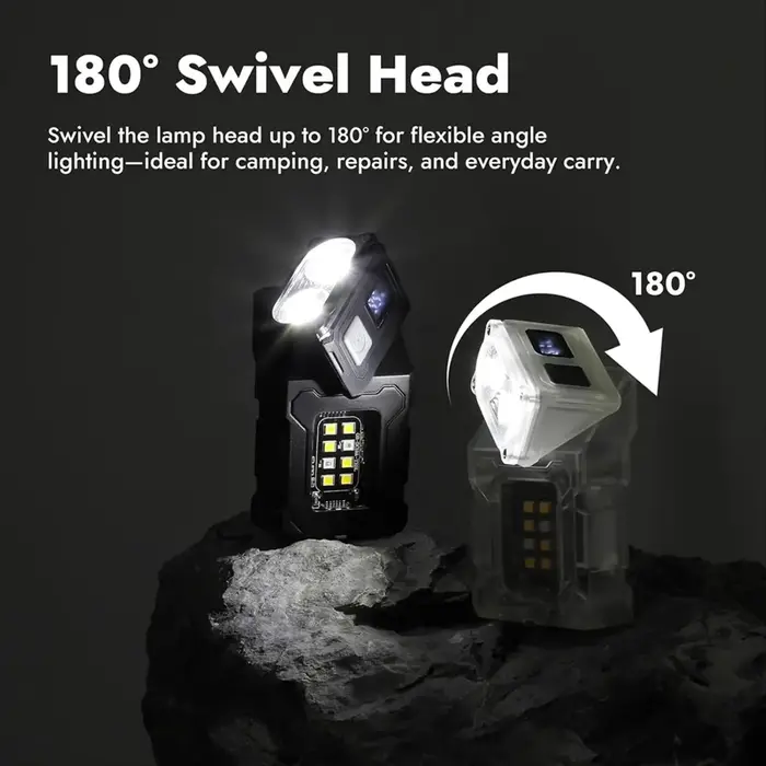 Lampe de poche LED fiable et Rechargeable