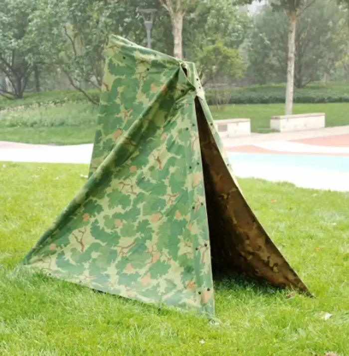Tente demi-abri réversible