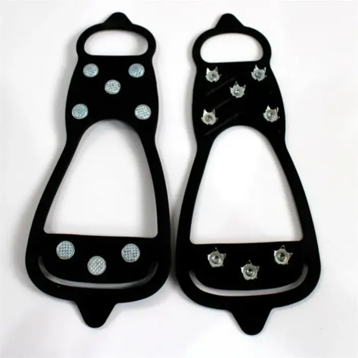 1 paire de crampons d'escalade professionnels à 8 pointes