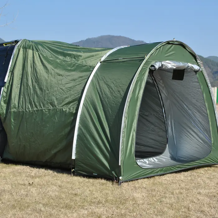 Abri de camping pour l'intimité, cabine de change pour hayon, tente de portière de SUV facile à installer, cabane de voiture étanche pour le camping, toilettes