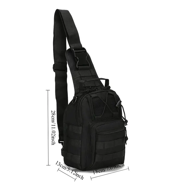 Sac de poitrine pour hommes en plein air pour la randonnée