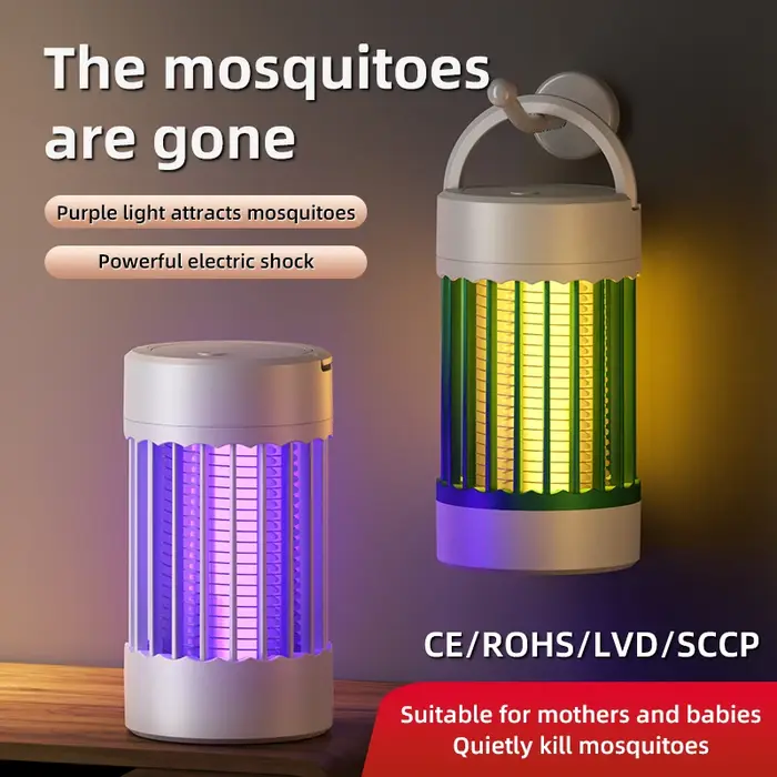 Lampe anti-moustiques électrique d'extérieur
