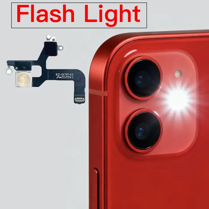 Pièce de rechange pour lampe de poche iPhone 12 13 Mini Pro Max
