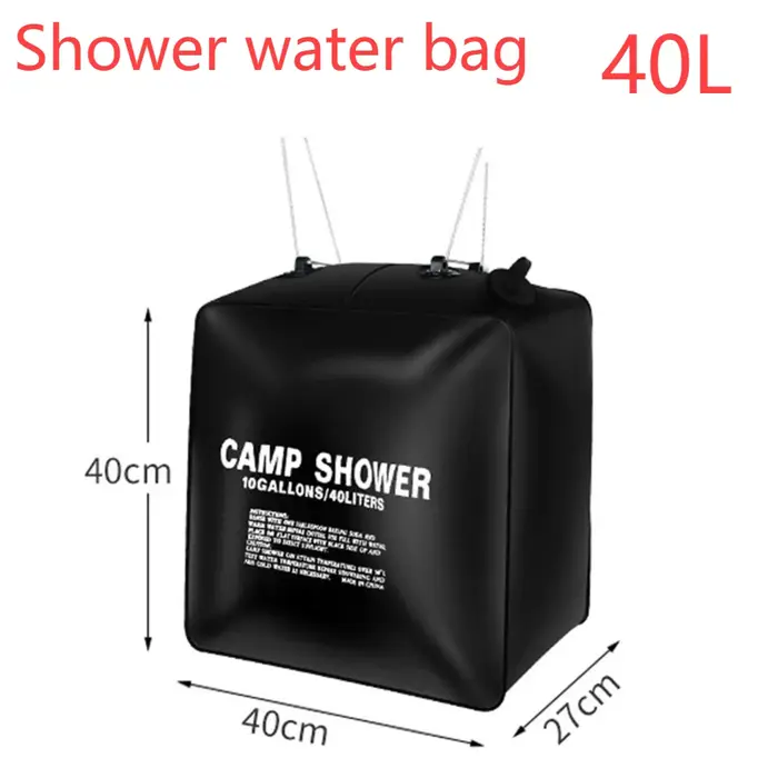 Tente de douche de 2.4m avec auvent, tente de Camping étanche, voyage en plein air, fournitures de C