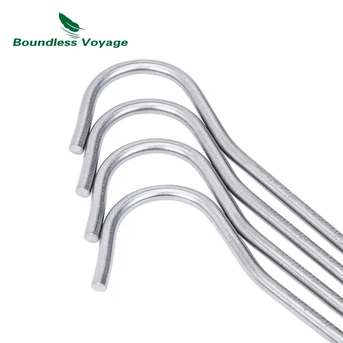 Boundless Voyage-Piquets de tente en alliage de titane