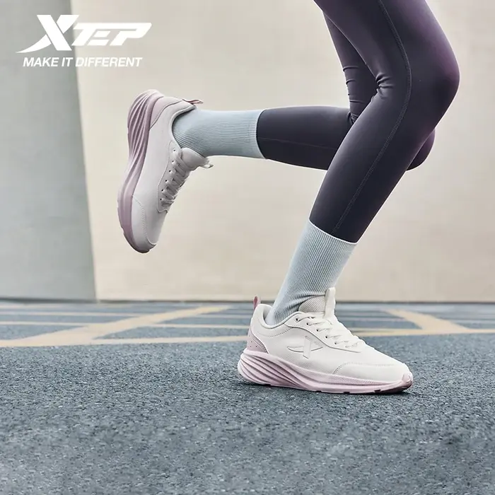 Xtep chaussure de course pour femmes soutien Yu Yi Fw amorti antichoc imperméable stabilité durabilité respirant baskets 875418110055