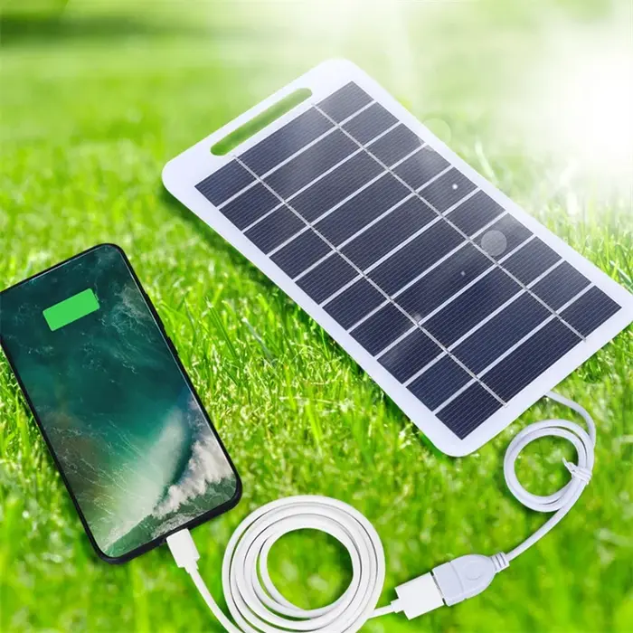 Panneau solaire 2W 5W avec USB