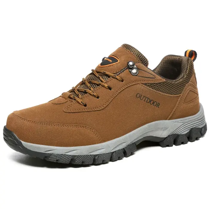 Sz39-49 Chaussures de randonnée confortables pour hommes Baskets toutes saisons prêtes à la traîne