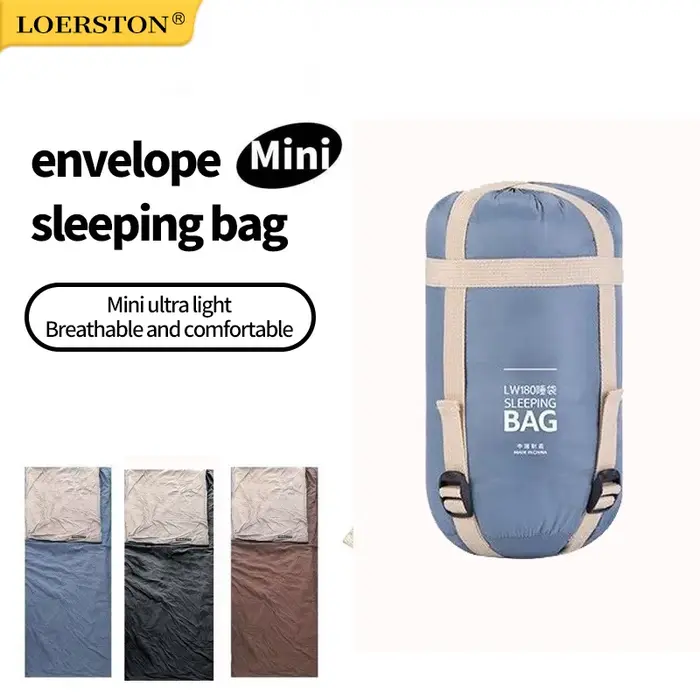 Sac de couchage compact ultraléger pour le camping en plein air