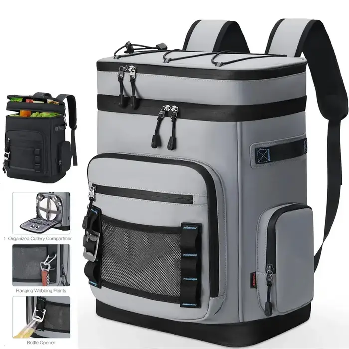 Sac à dos isotherme imperméable de 30L pour hommes et femmes