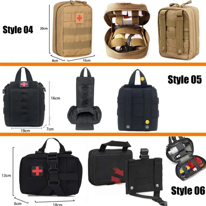 IFAK EDC sac taille gilet de chasse trousse à outils d'urgence