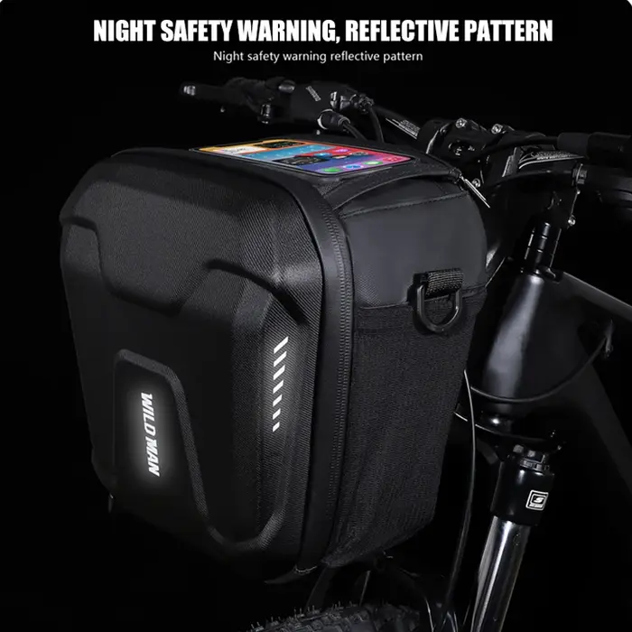 WILD MAN-Sac de guidon de vélo GS9