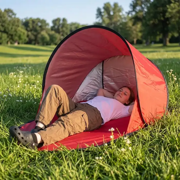 Tente de plage pop-up, protection UV UPF50+