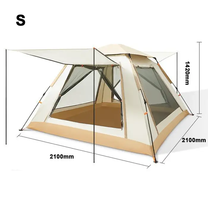 Tente de camping étanche à la pluie à ouverture rapide automatique, abri de phare de pêche, voyage a