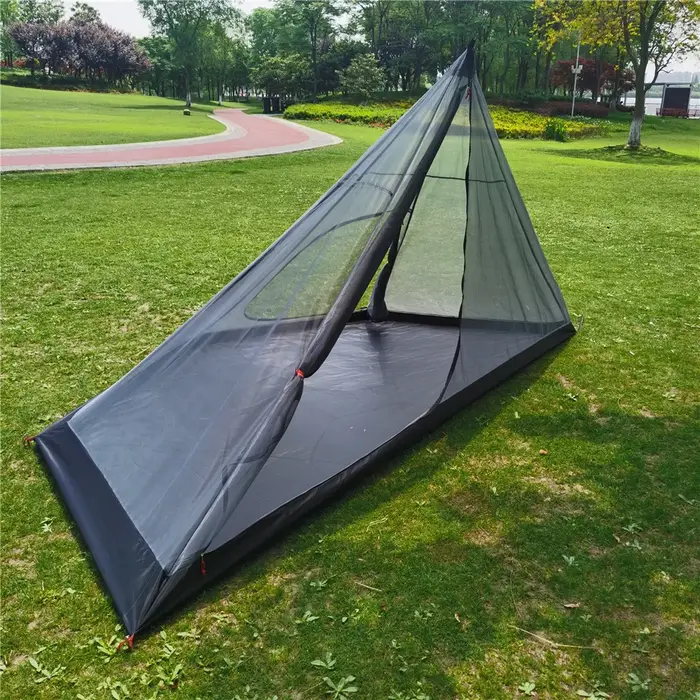 Tente de randonnée ultralégère en maille pour l'extérieur