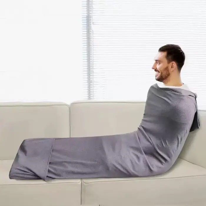 140-185 cm confortable sac de couchage extensible voyage couverture de Compression Camping sac