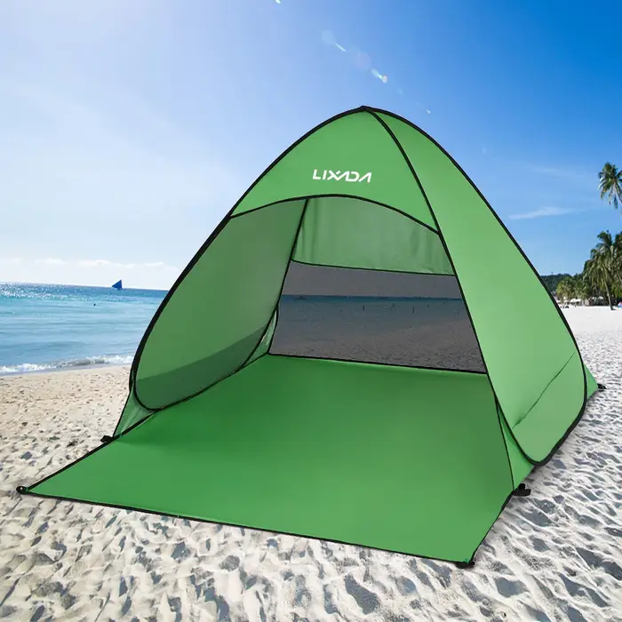 Vexada-Tente de plage à pop-up automatique instantanée légère
