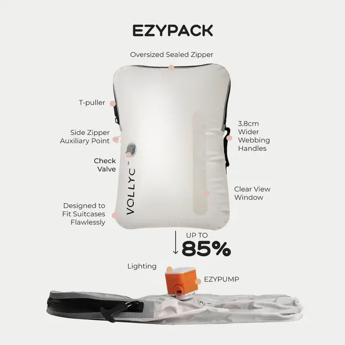 FLEXTAIL X VOLLYC EZYPACK - Sac de conservation sous vide 25 L