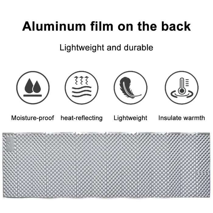 ESEA-Matelas de couchage en mousse portable, couverture imperméable et résistante à l'humidité, équi