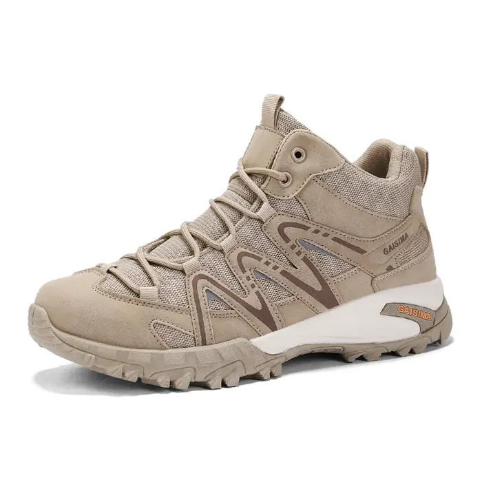 Bottes de randonnée pour hommes, chaussures de trekking à tige haute pour hommes, chaussures de spor