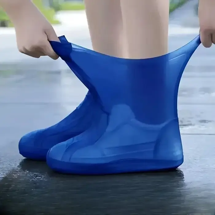 Couvre-chaussures imperméables en silicone pour une utilisation en extérieur