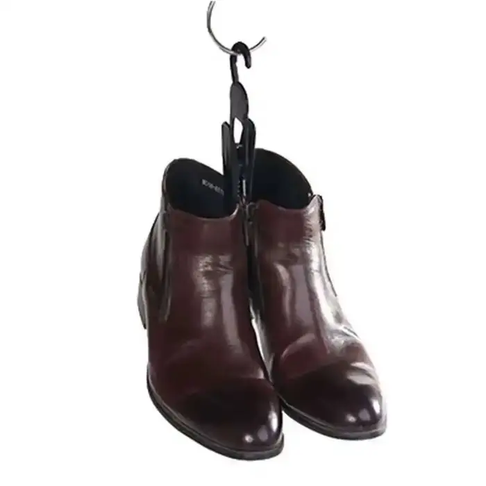 Clip de fixation noir pour chaussures