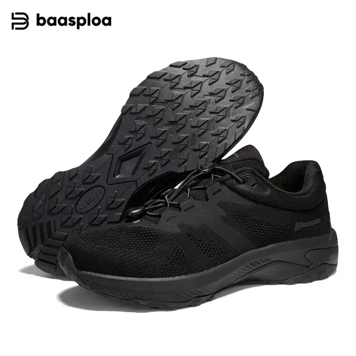 Baasploa – chaussures de randonnée pour hommes, respirantes, confortables, souples, baskets d'extéri