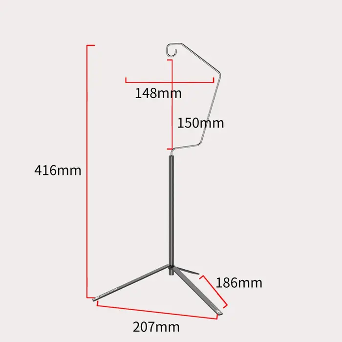 TARKA support de lanterne ultraléger support de lumière de table cintre de lumière Portable détachab
