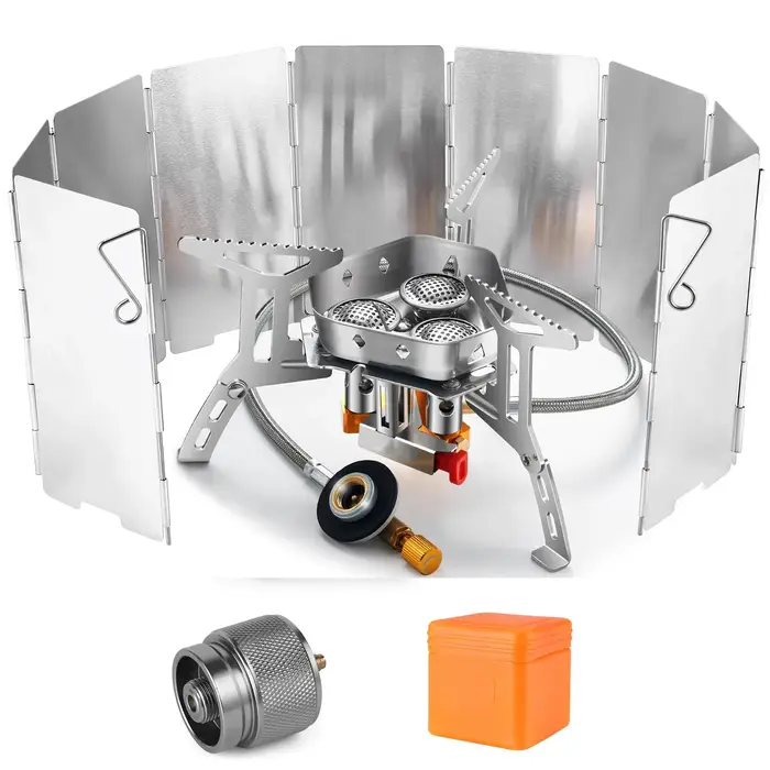 Réchaud à gaz de camping portable