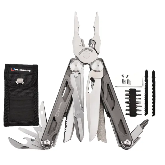 Daicamping DL30 DL301 DL25 bricolage multi-outils couteau pliant pince multi-outils EDC outils manue
