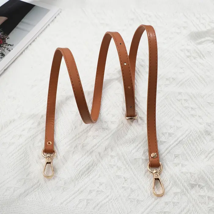 Sangle de sac en cuir PU réglable de 120cm de Long pour femmes