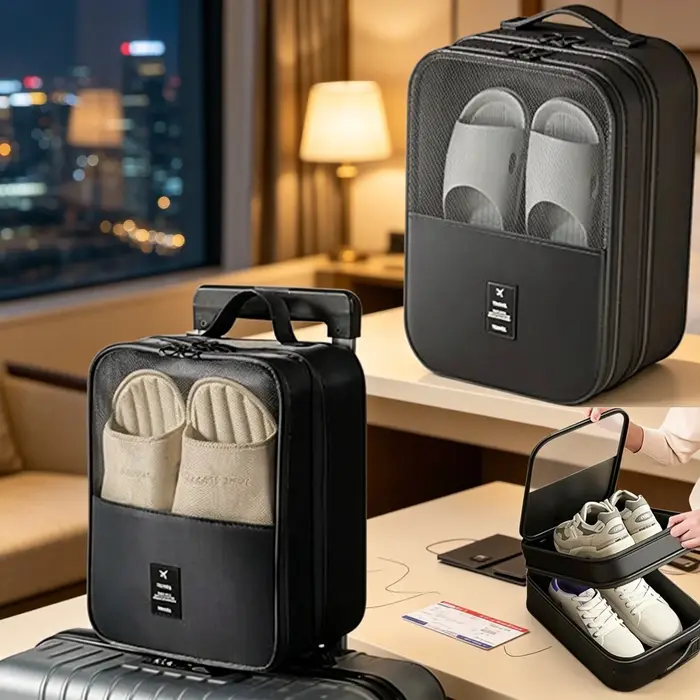 Sacs à chaussures pour le voyage - Contient 3 paires de chaussures