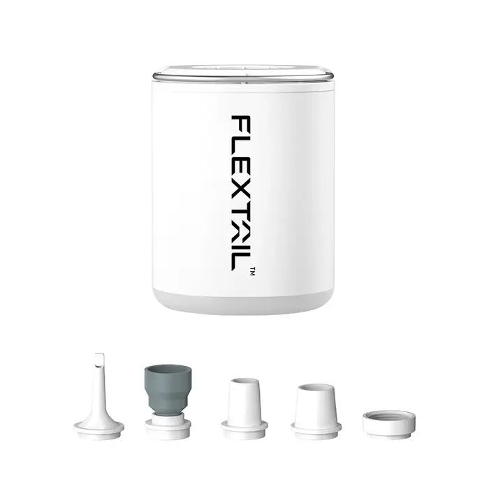 FLEXTAIL TINY PUMP 2X - Pompe à air portable 4 kPa avec lumière de camping et batterie 1600 mAh
