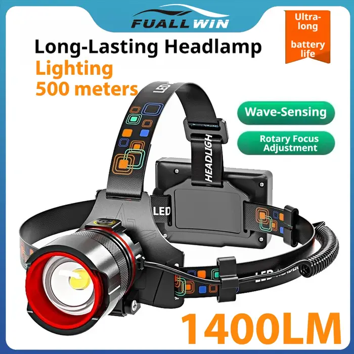 Lampe frontale LED ultra-lumineuse