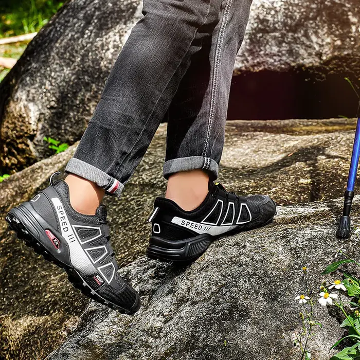 Nouvelles Chaussures de Randonnée Imperméables pour Hommes 2026 – Bottes Tactiques de Chasse et d'Entraînement