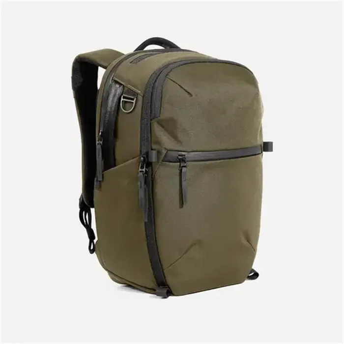 Sac à dos City Pack Pro 2 en nylon vert olive 24L, imperméable, pour ordinateur portable, trajets qu
