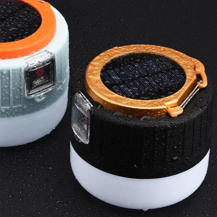 LED Camping lumière Rechargeable étanche Portable en plein air randonnée lumières de secours lumineux tente lampe