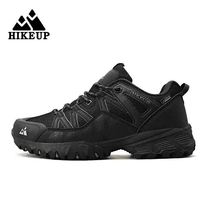 HIKEUP respirant amorti antidérapant baskets hommes chaussures de randonnée course Trekking baskets 