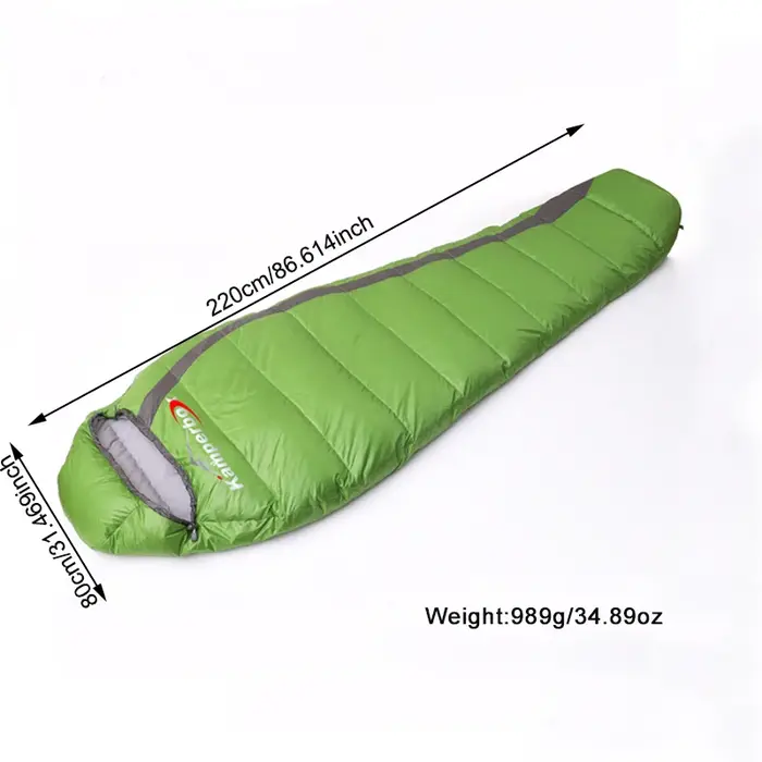 Kamperbox sac de couchage ultraléger sac de couchage, sac de couchage d'hiver équipement de Camping 