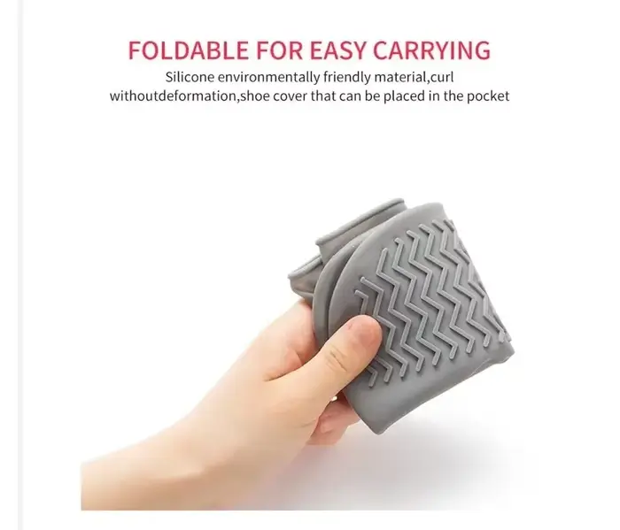 Couvre-chaussures imperméables en Silicone