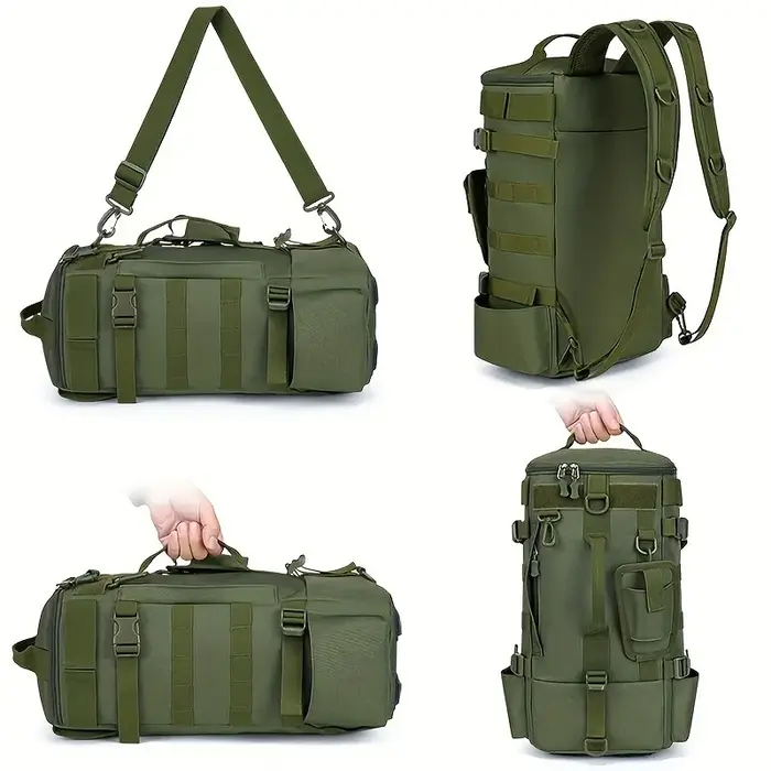 Ce sac à dos de pêche multifonctionnel pour l'extérieur peut également servir de sac de pique-nique de voyage