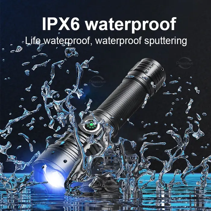 10000LM lampe de poche LED