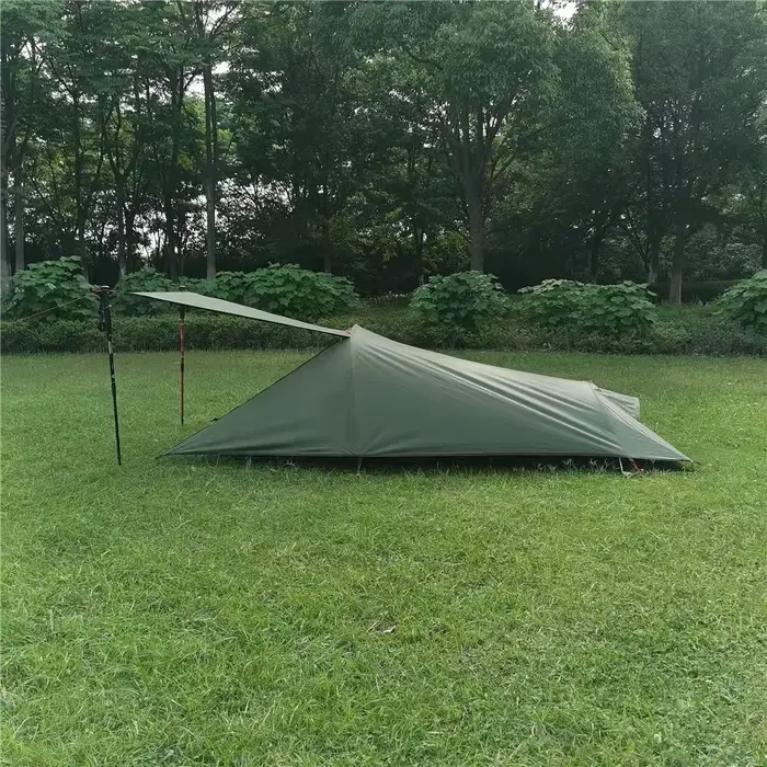 Tente de bivouac personnelle pour une personne, légère, tente pour une personne avec sac de transport, tente tunnel, pluie, 1.3kg